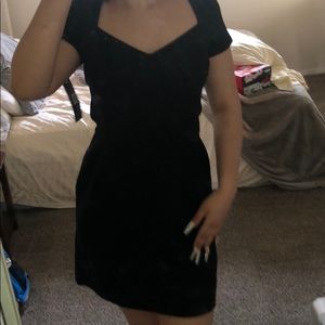 black dress going out / work